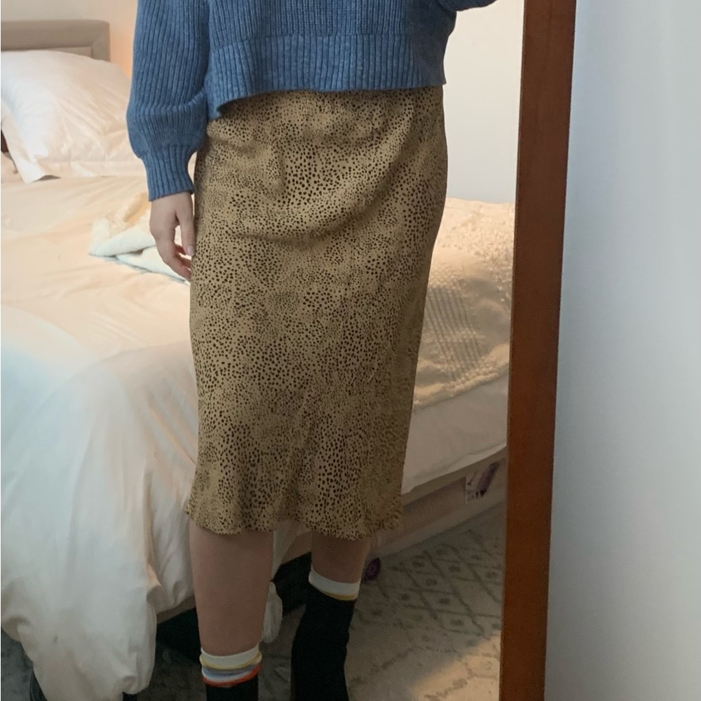 Gap Patterned Midi Skirt